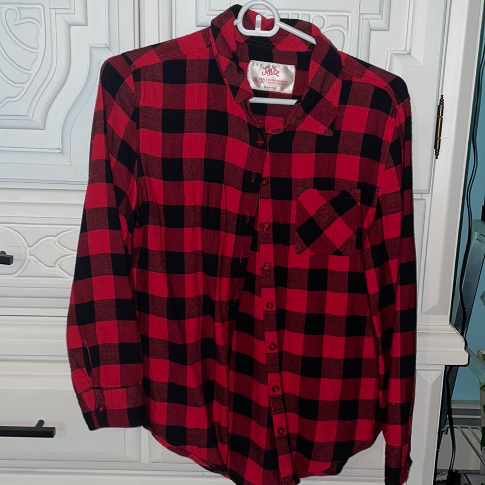 Justice button down